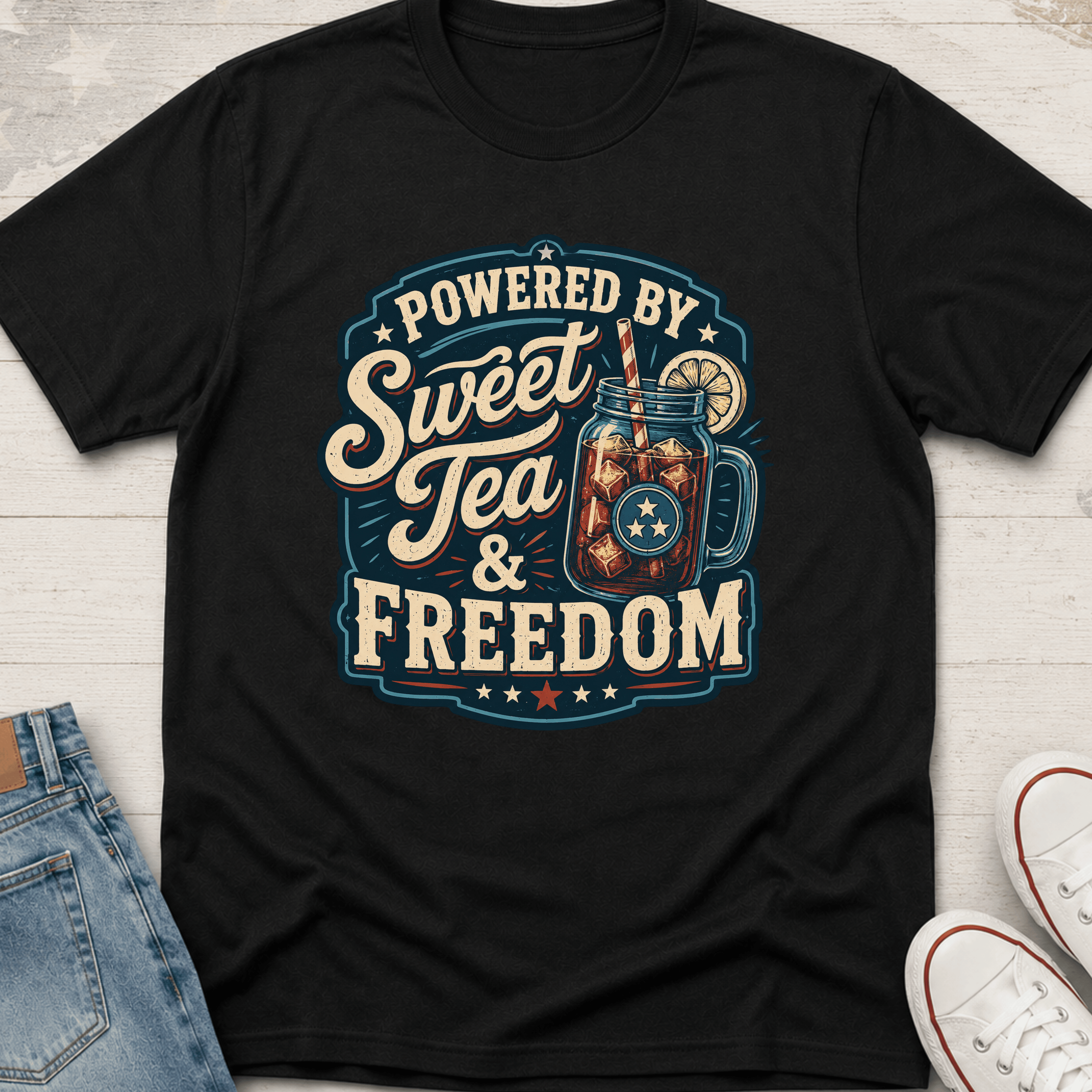 Powered By Sweet Tea T-Shirt