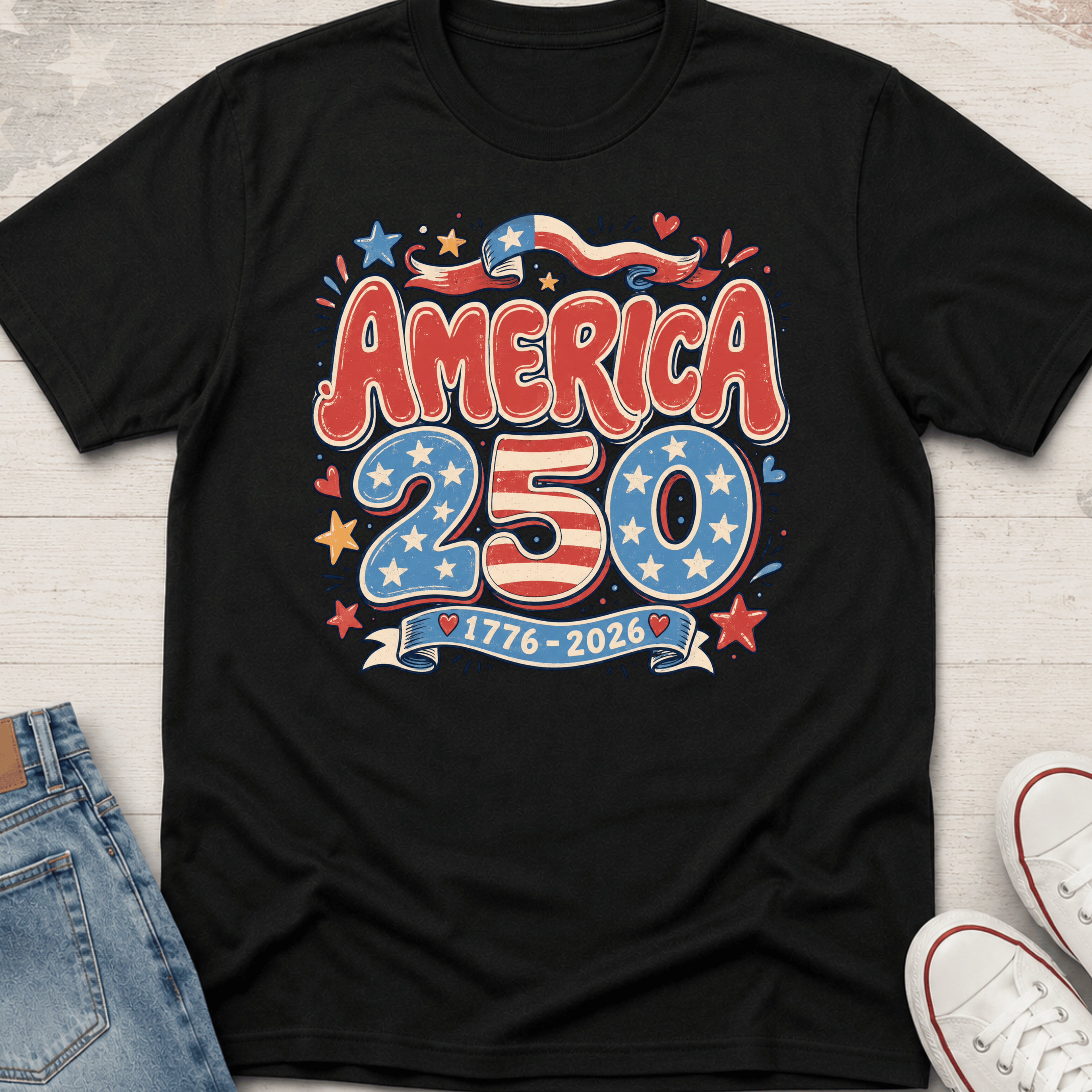 Colorful America 250 T-Shirt