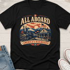 All Aboard America's Railroad T-Shirt