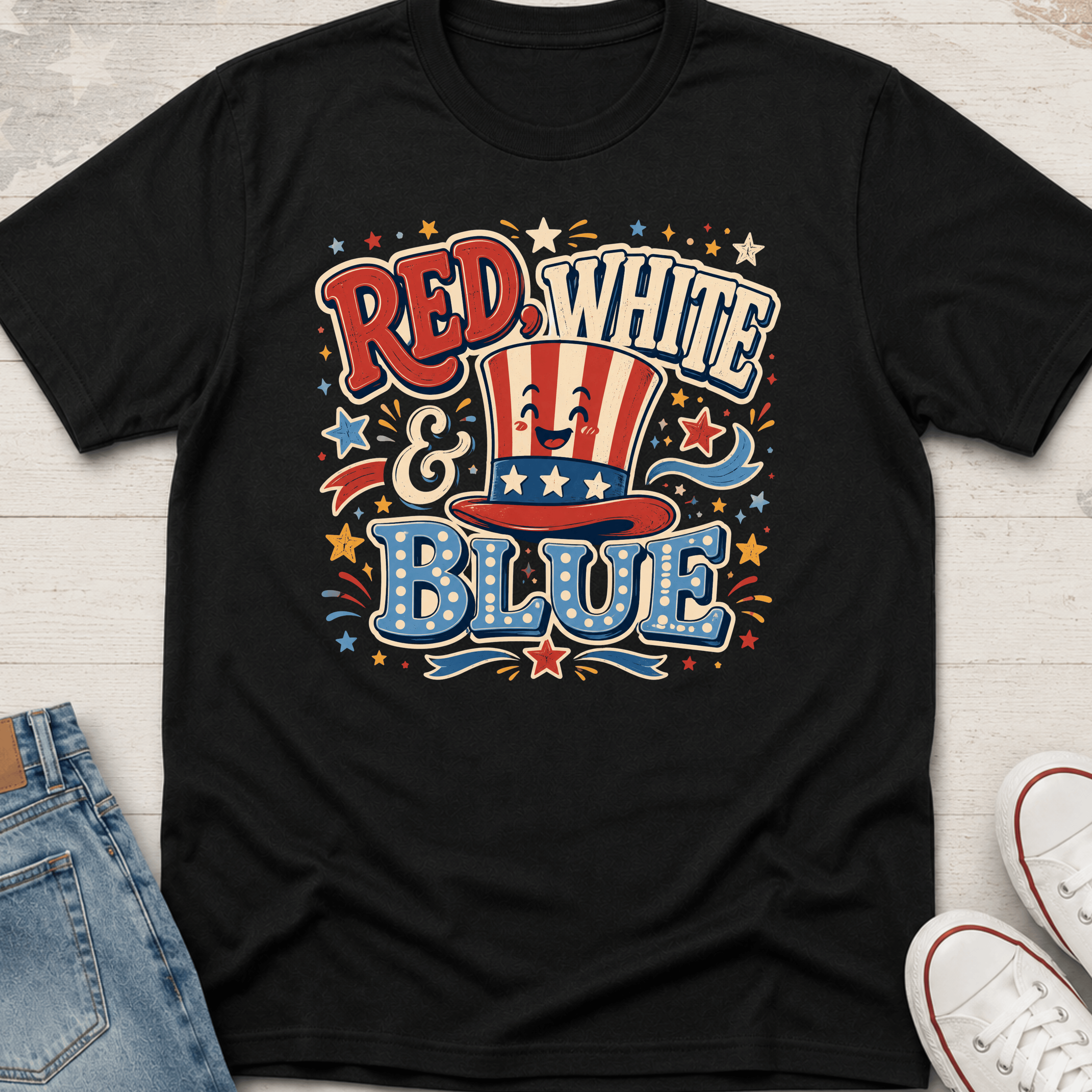 Fun Top Hat T-Shirt