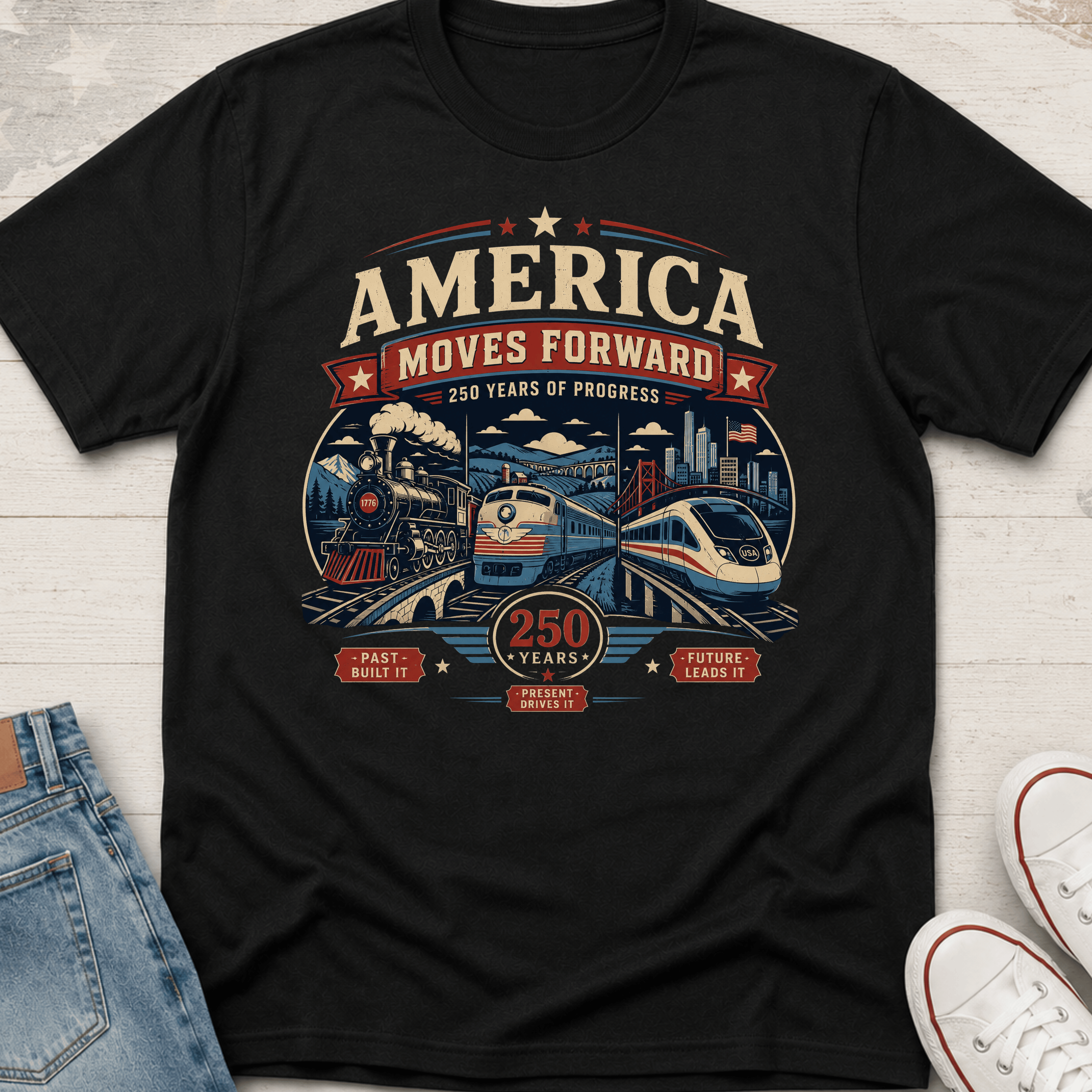 America Moves Forward T-Shirt