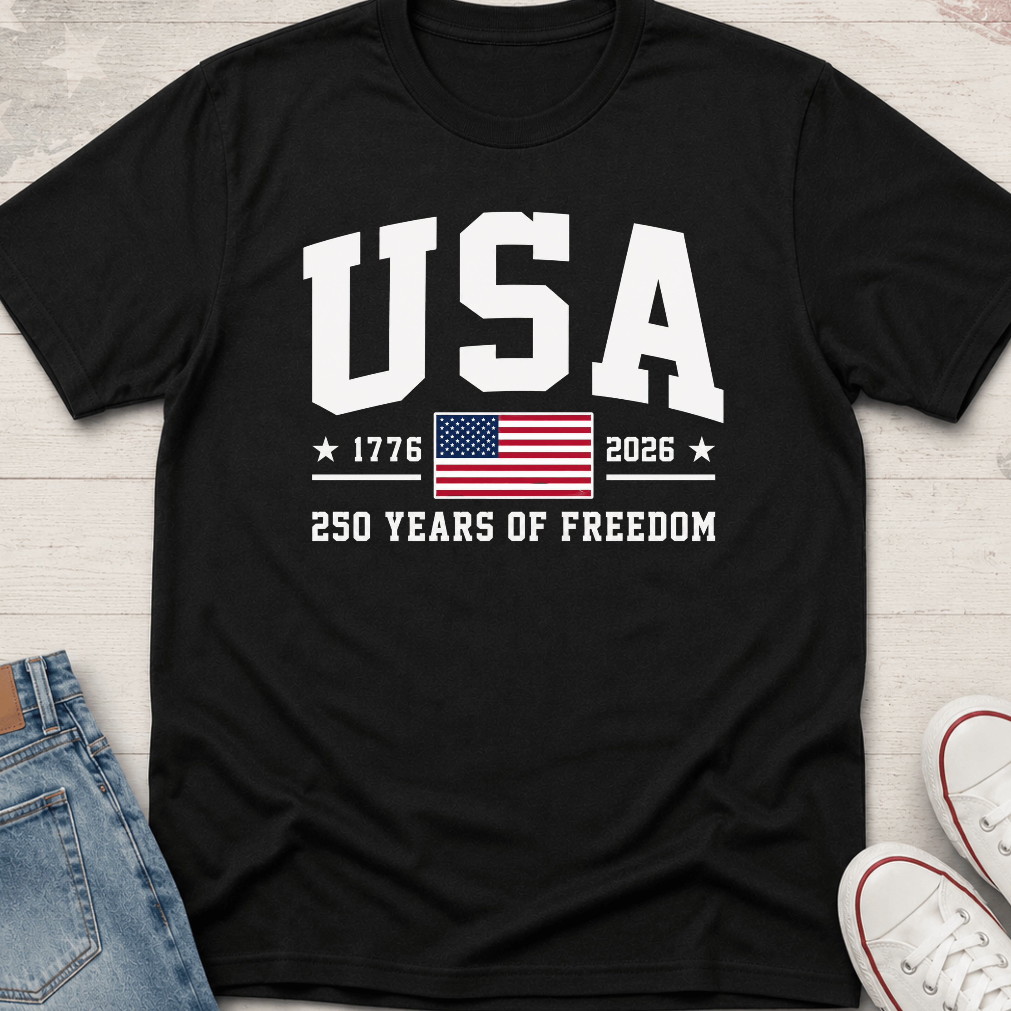 USA 250 Freedom Bold T-Shirt