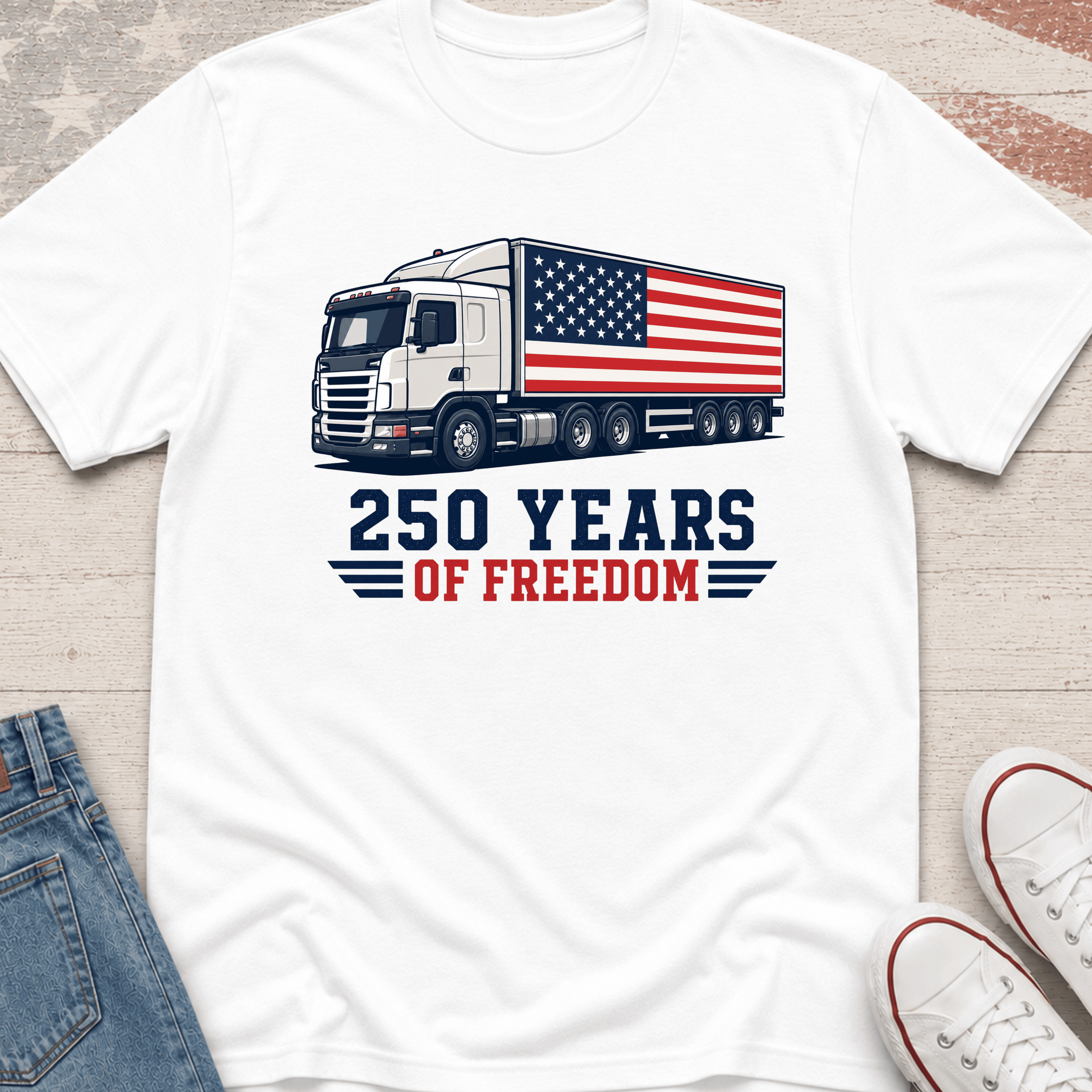 Semitruck 250 Years T-Shirt