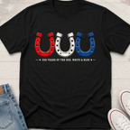 Tricolor Horse Shoes T-Shirt