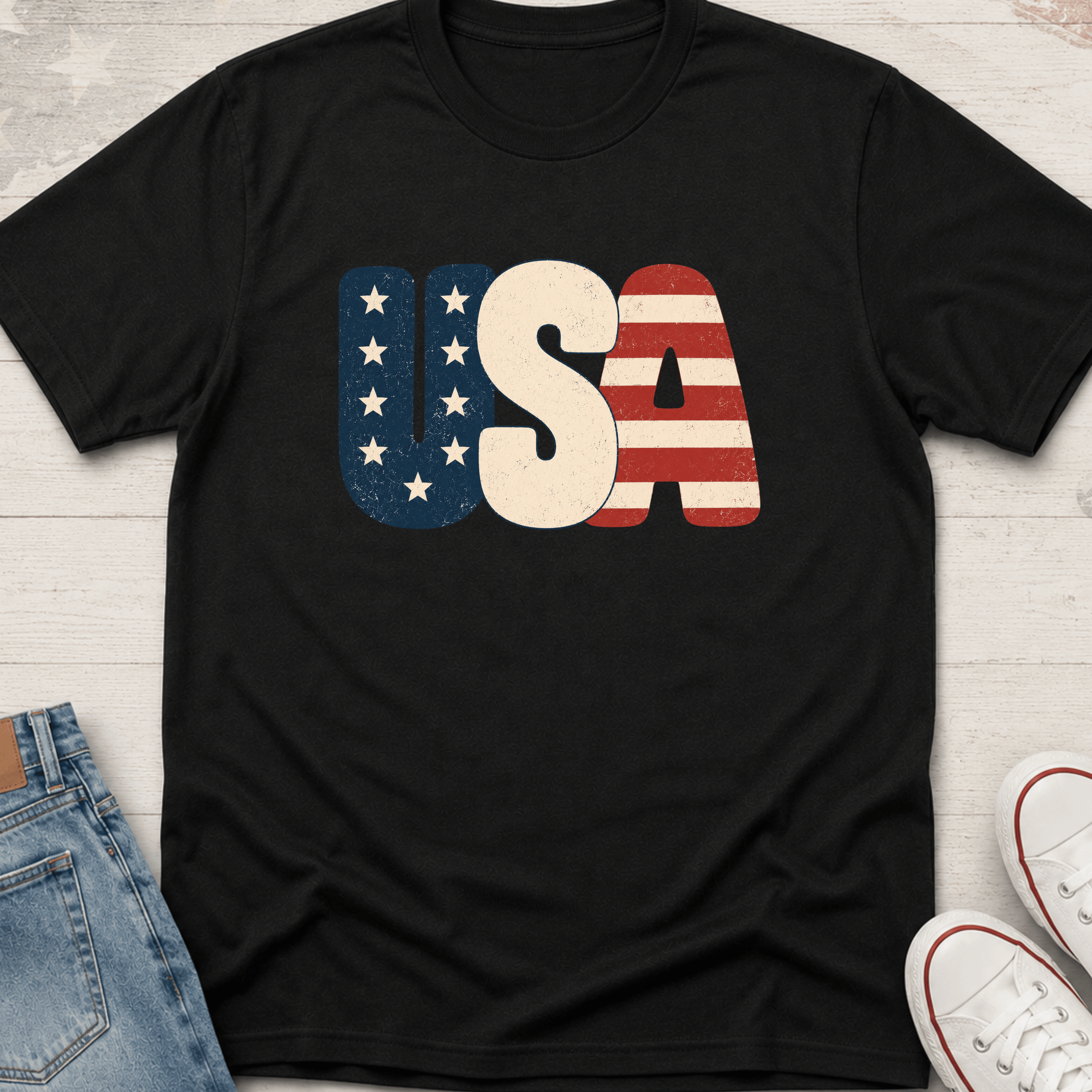 USA Stars & Stripes T-Shirt