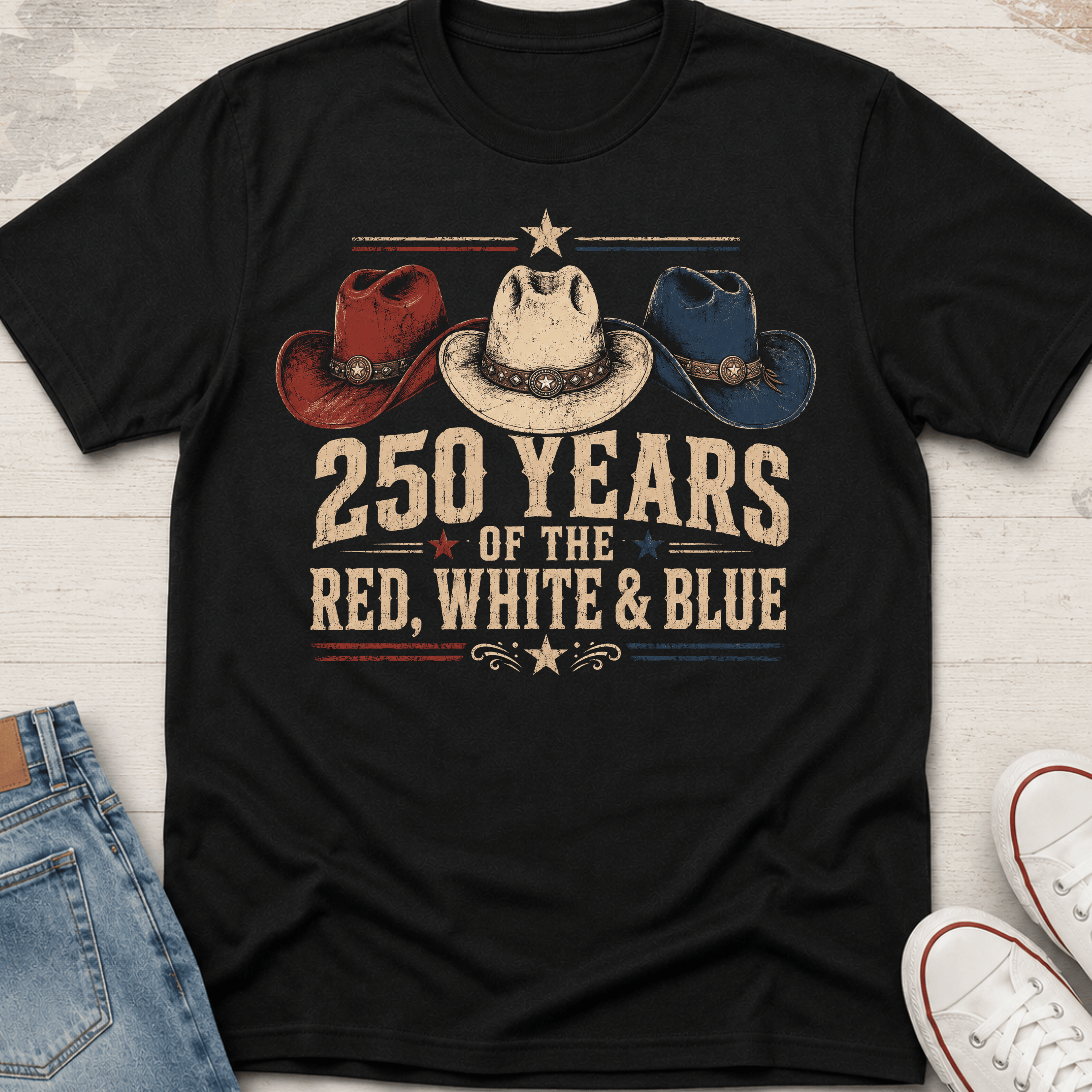 250 Years of Red, White, & Blue T-Shirt
