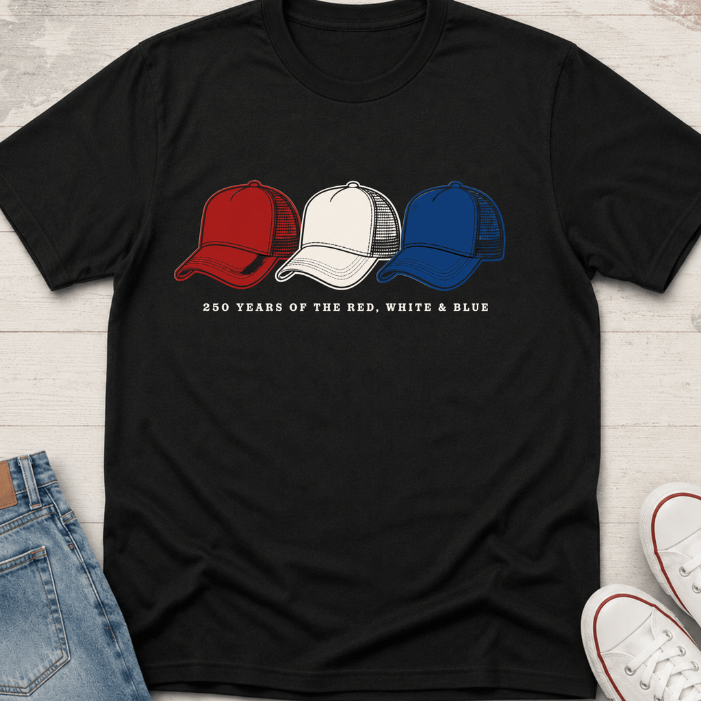 Tricolor Trucker Hats T-Shirt
