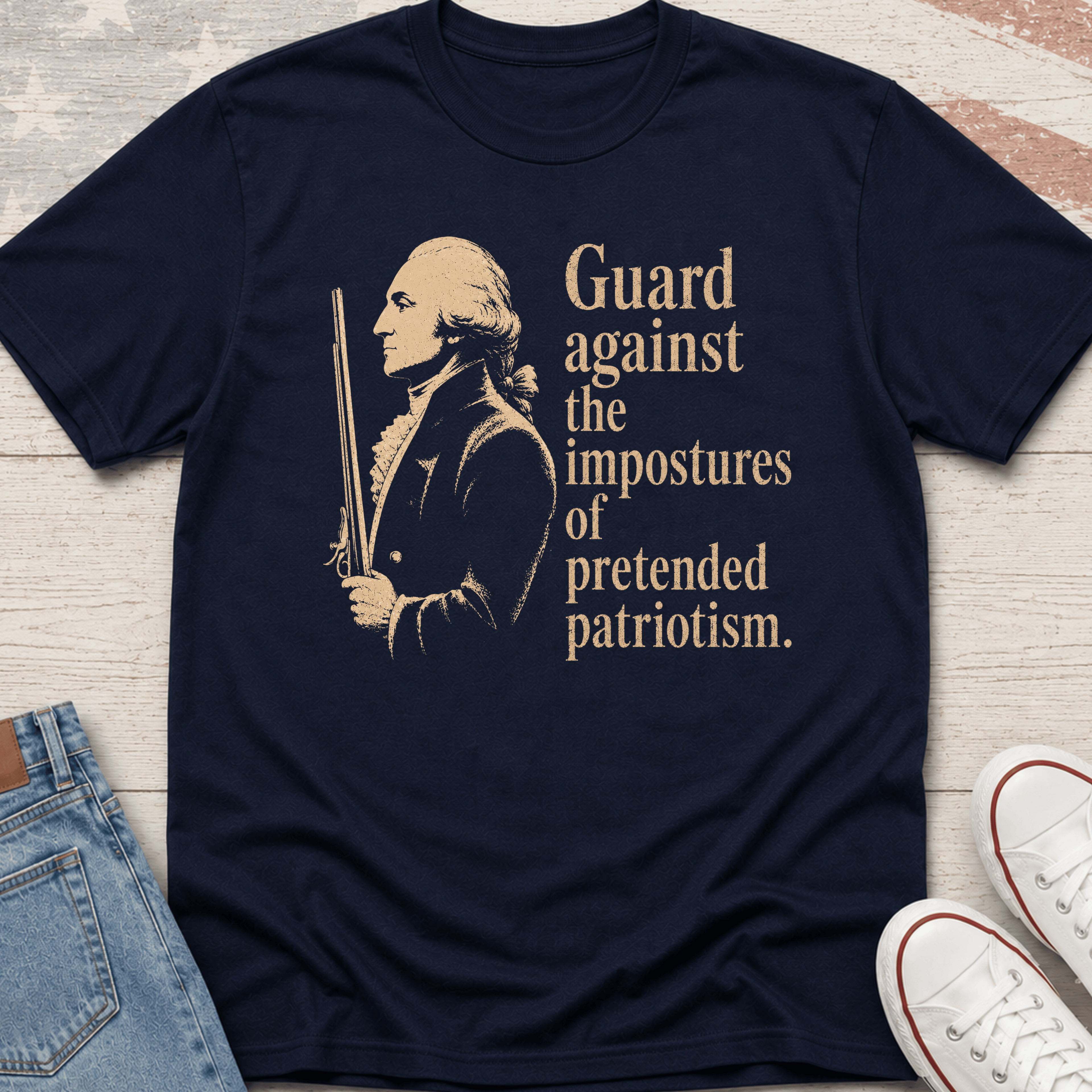 Washington Guard Against Quote T-Shirt