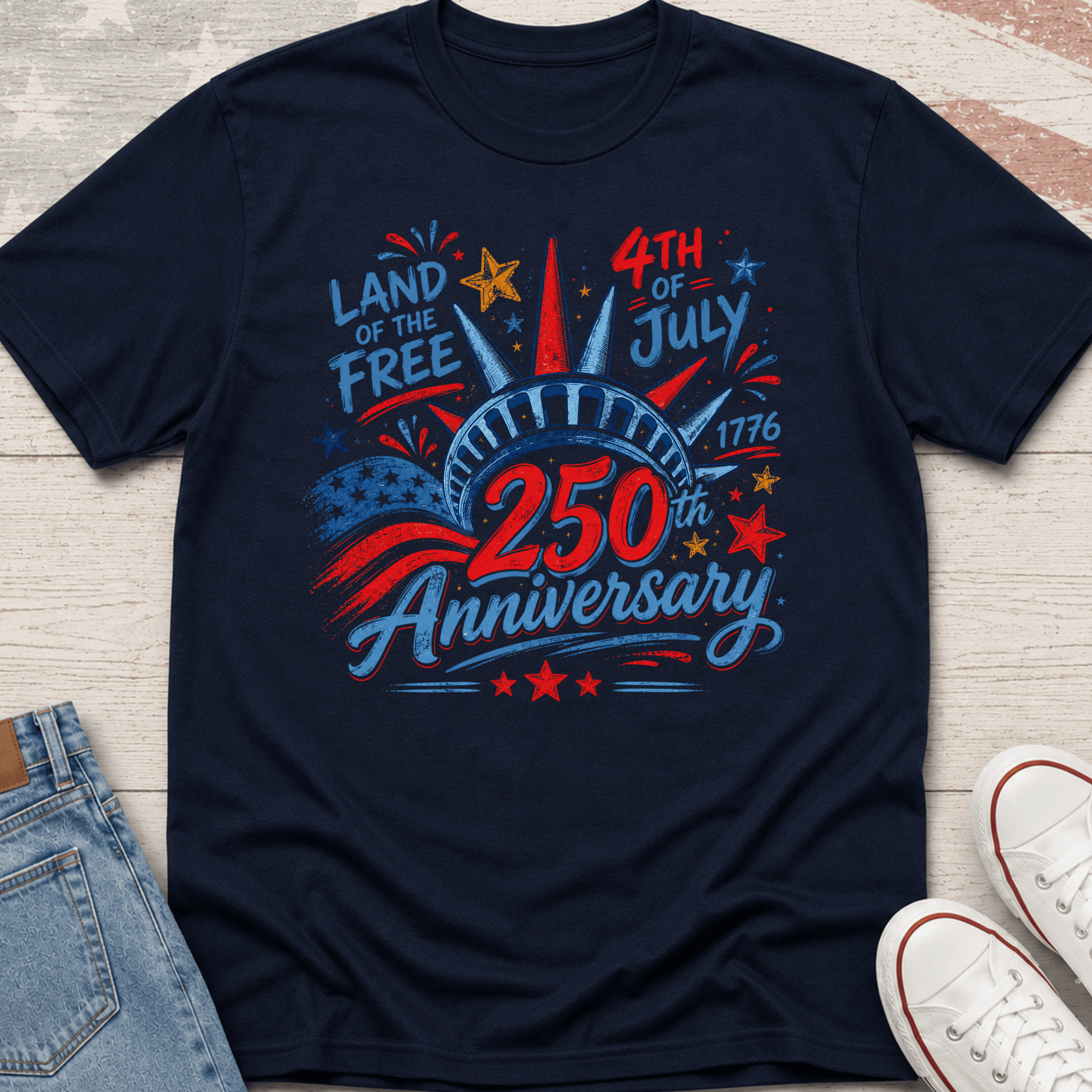 Statue of Liberty Crown T-Shirt
