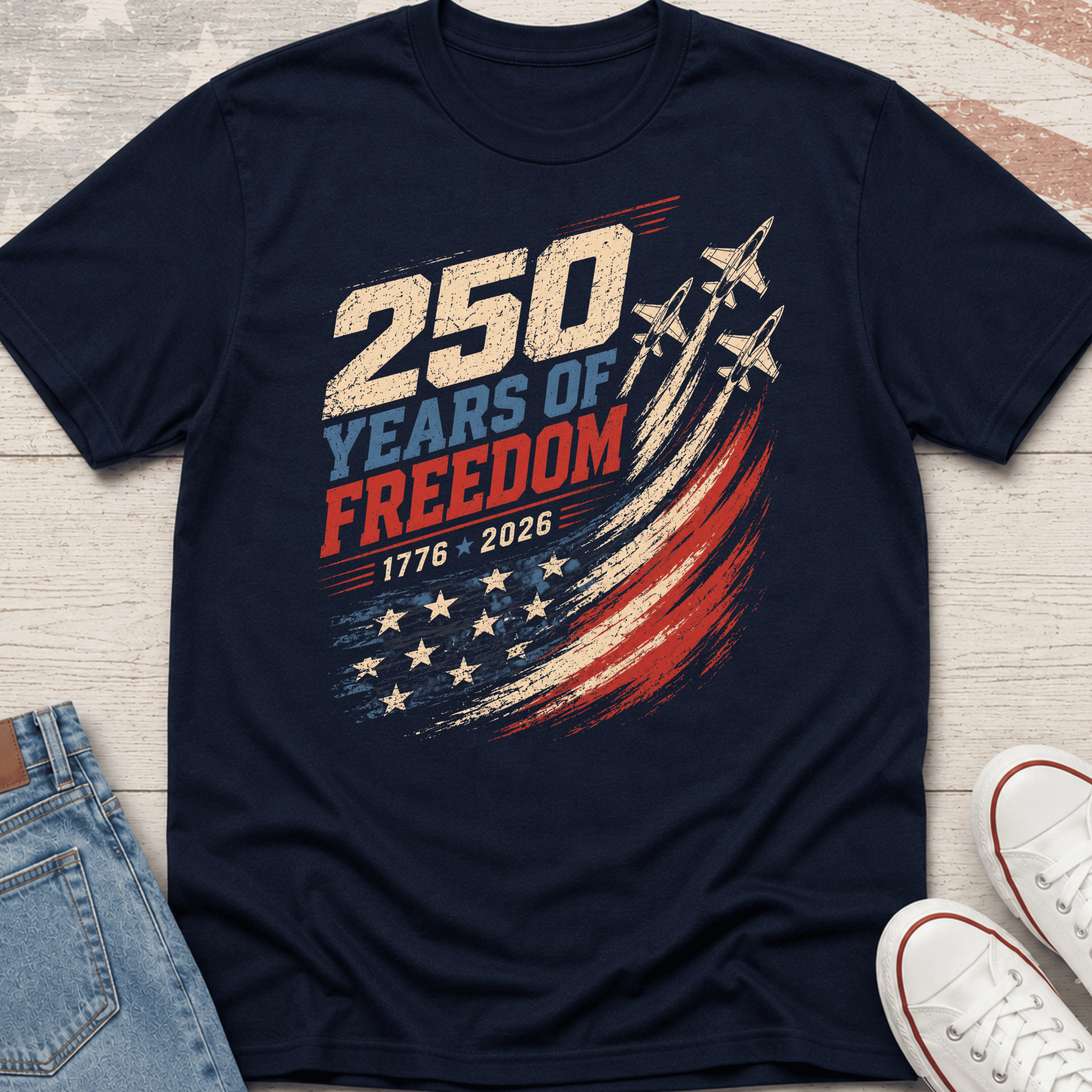 250 Years of Freedom Jets T-Shirt