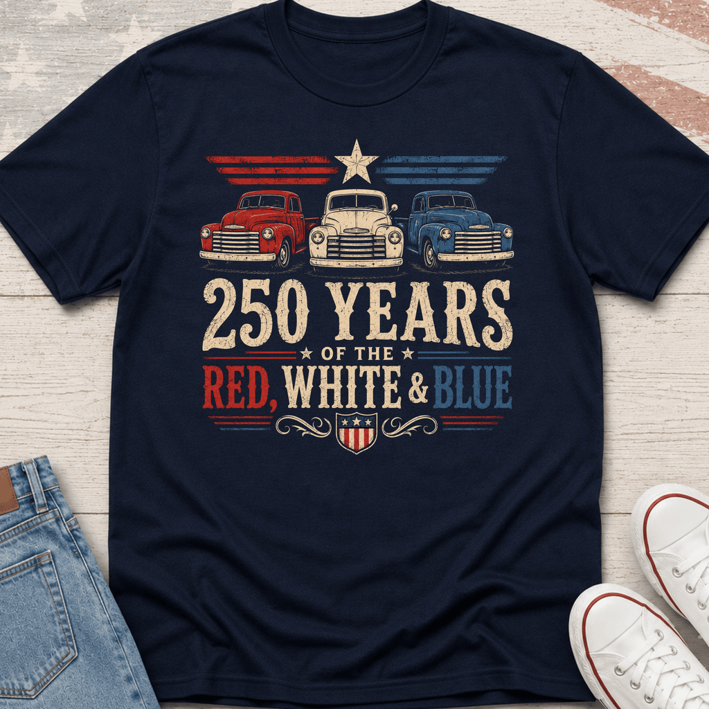 Tricolor Classic Trucks T-Shirt