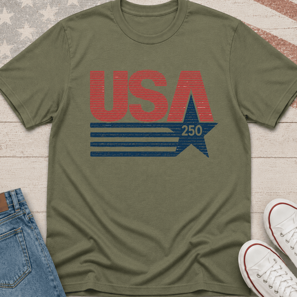 USA 250 Star T-Shirt