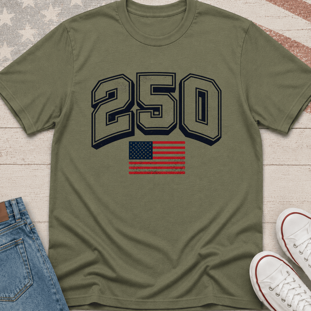 250 US Flag T-Shirt