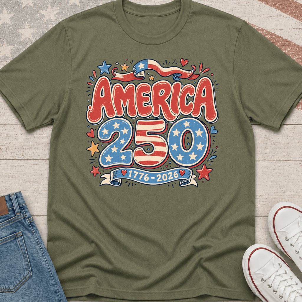Colorful America 250 T-Shirt