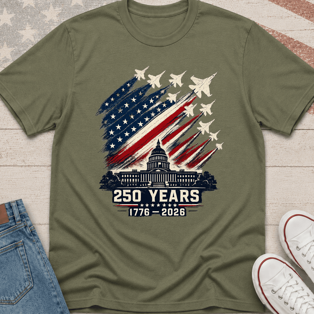 Capitol Building & Jets T-Shirt
