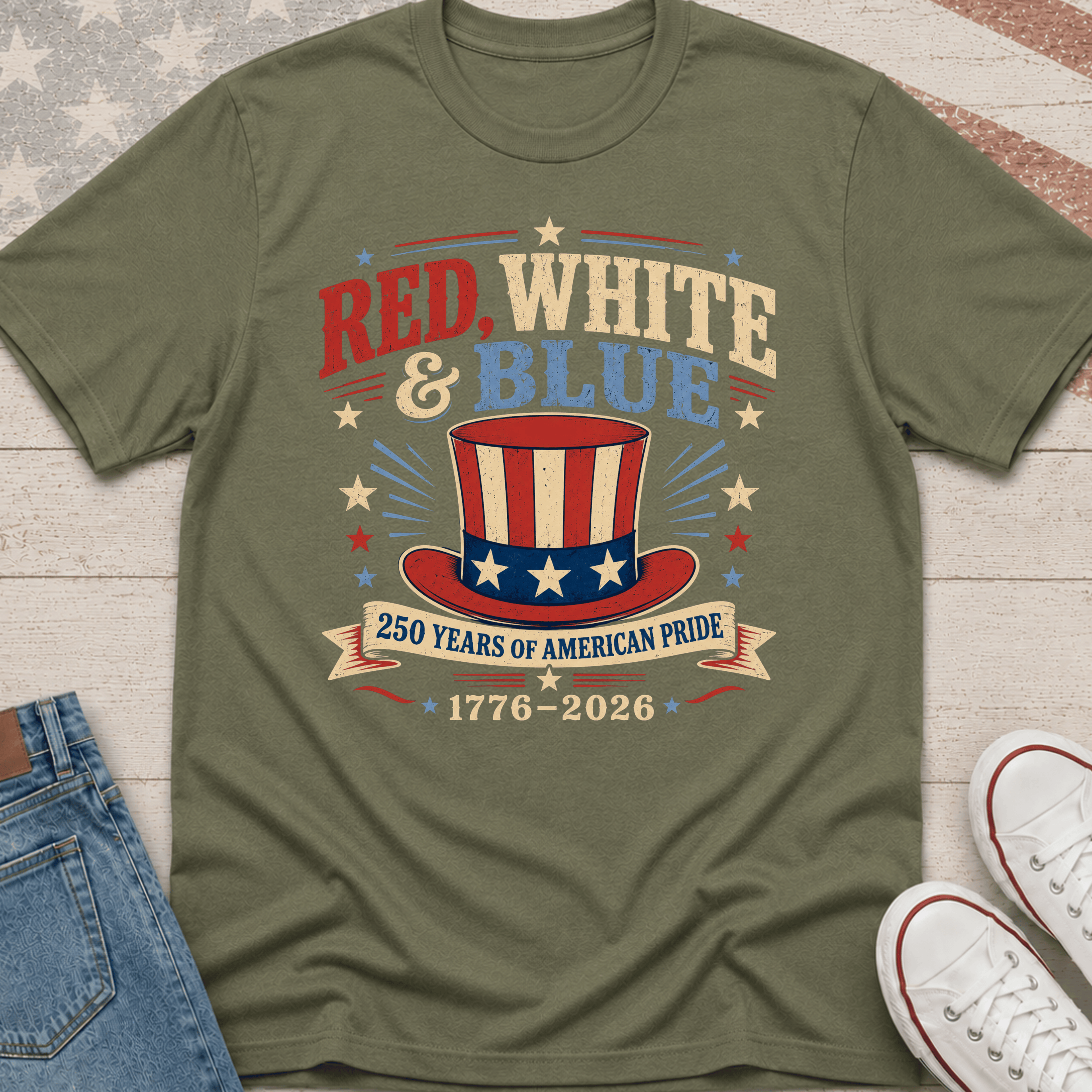 250 Years American Pride T-Shirt