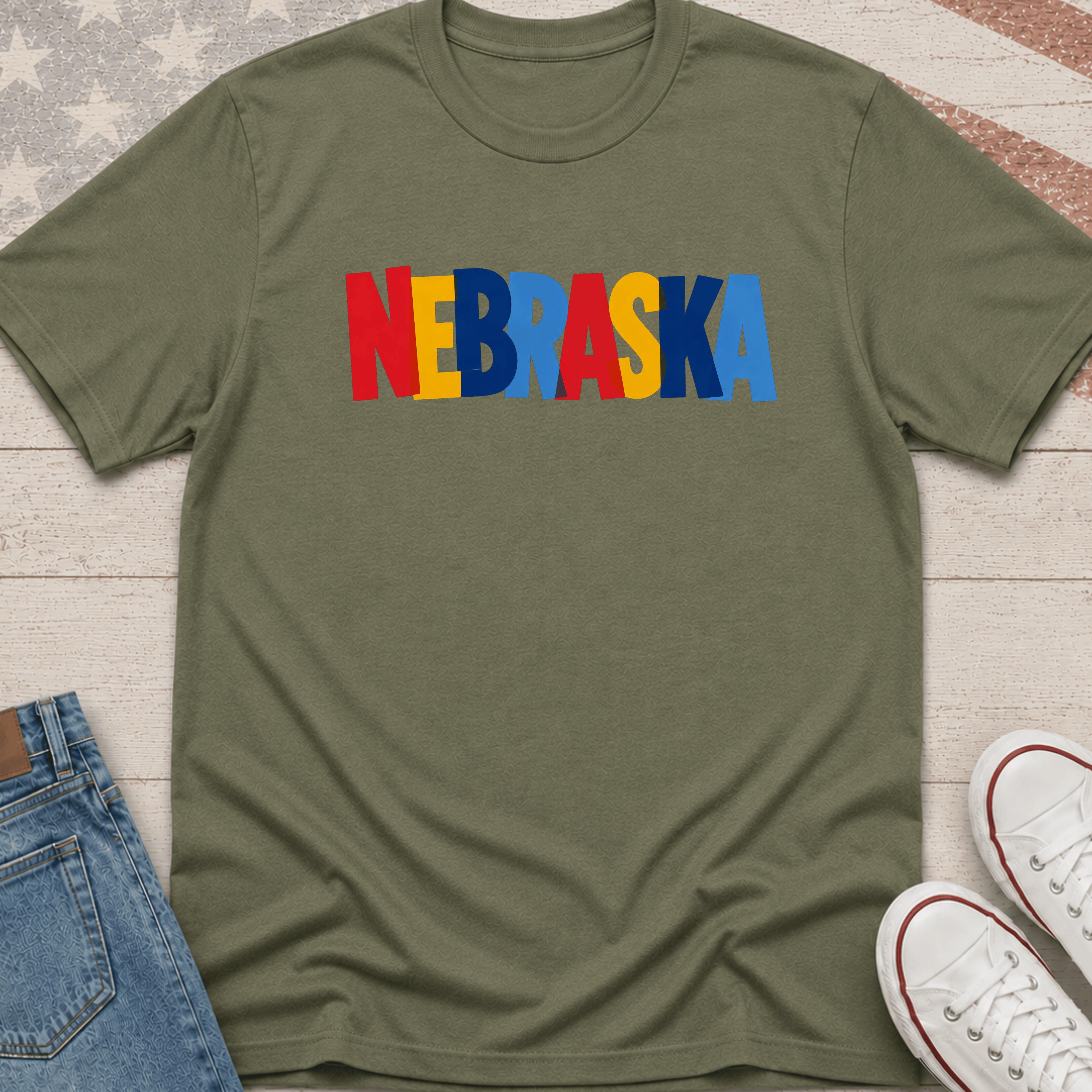 NEBRASKA COLORS T-Shirt