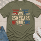 Tricolor Classic Trucks T-Shirt