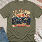 All Aboard America's Railroad T-Shirt