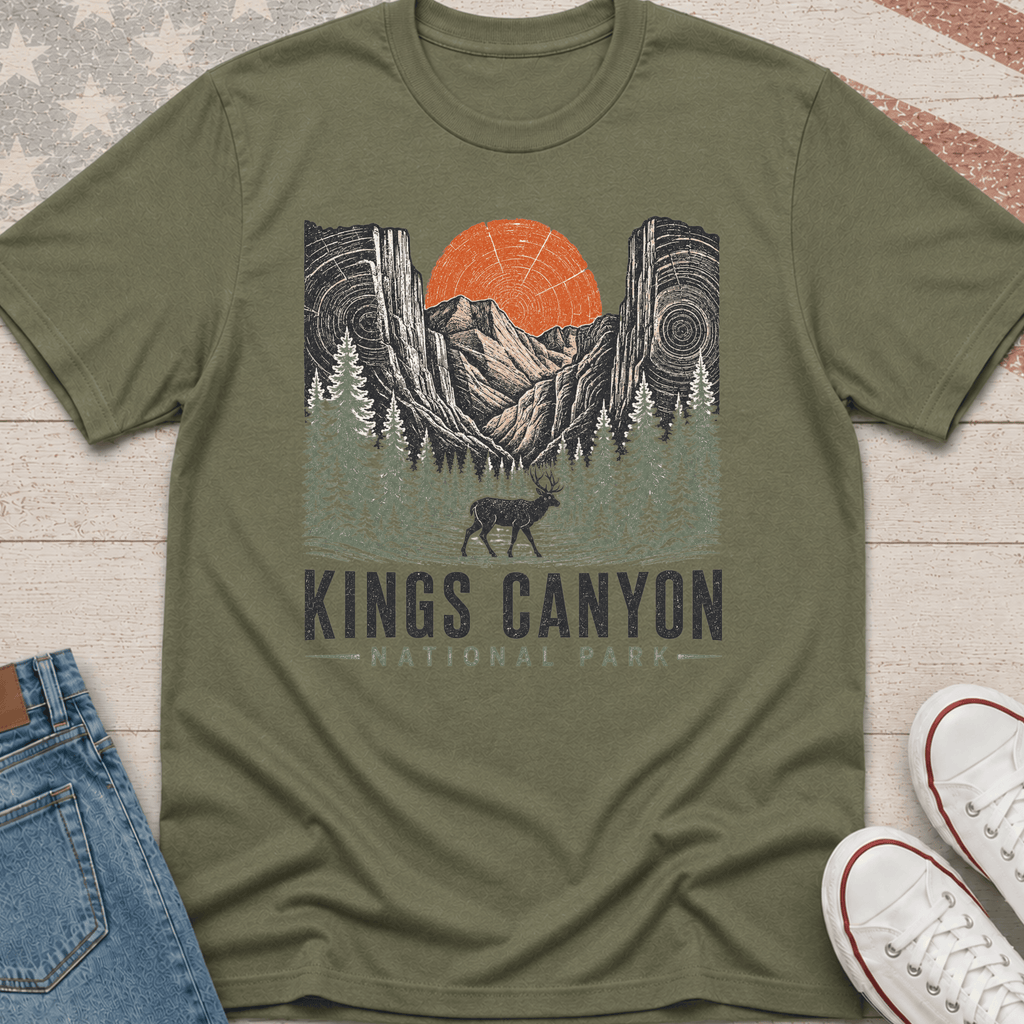 Kings Canyon Tree Print T-Shirt
