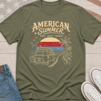 American Summer Surfing Van T-Shirt