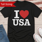 I Heart USA TALL Shirt