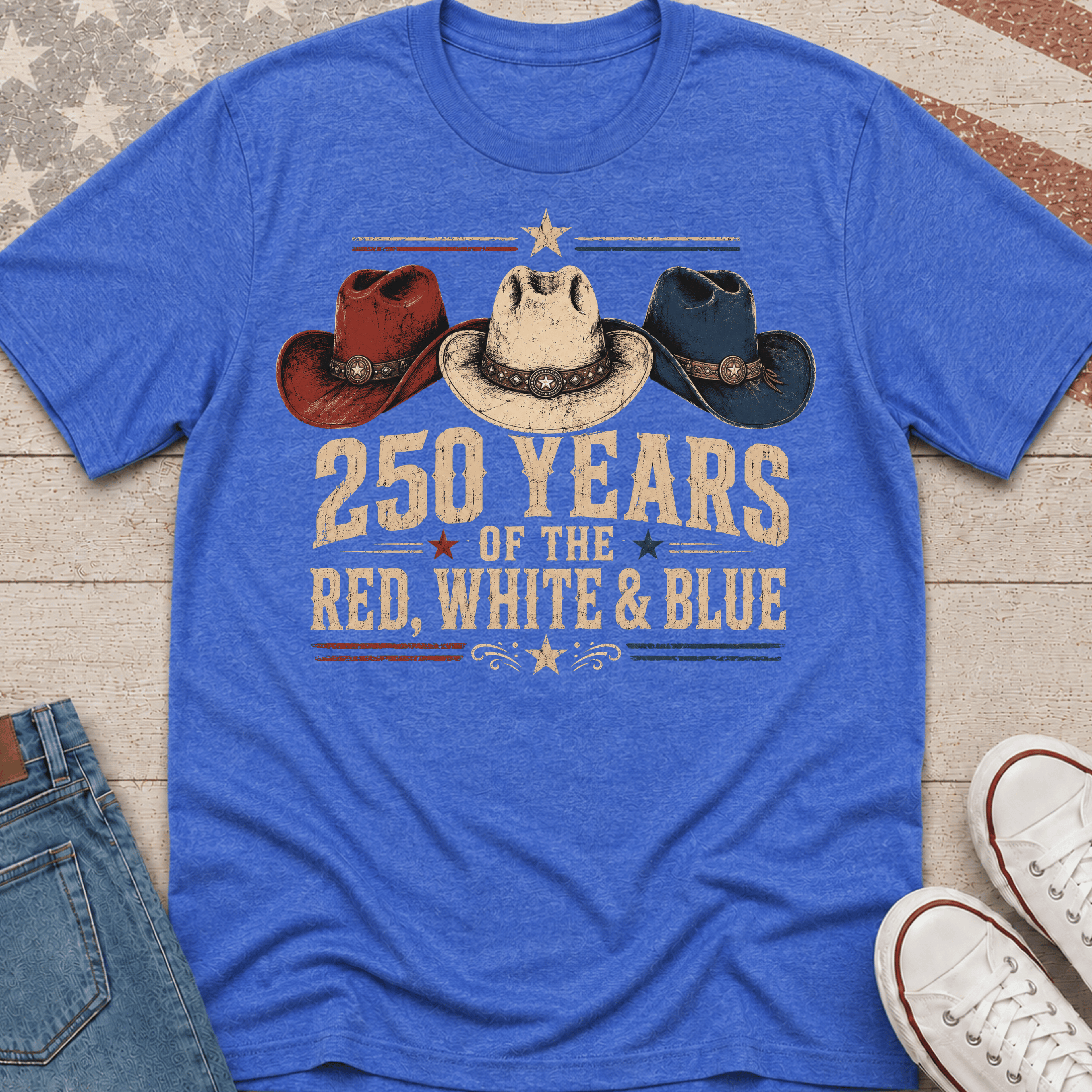 250 Years of Red, White, & Blue T-Shirt