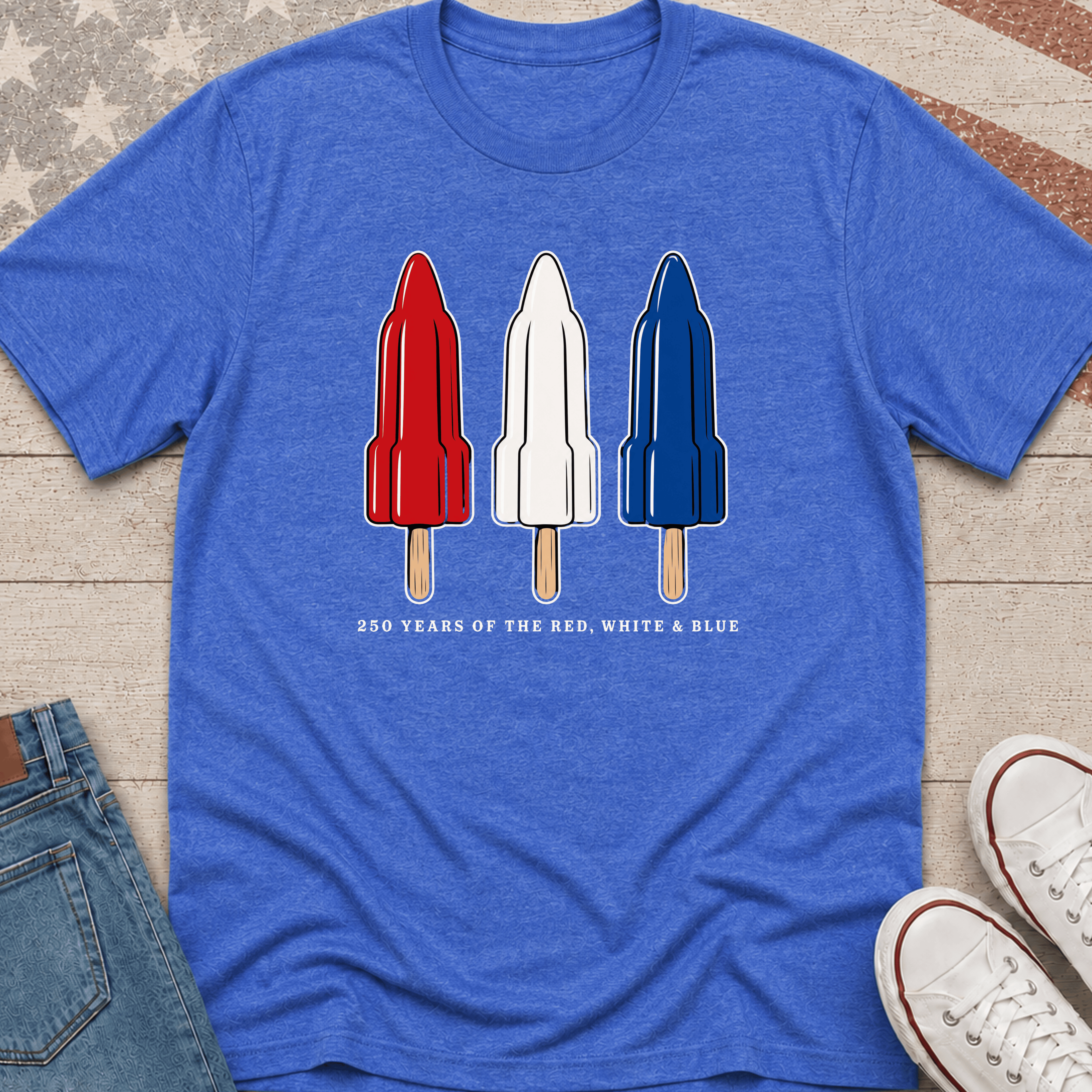 Tricolor Rocket Popsicles T-Shirt