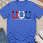 Tricolor Horse Shoes T-Shirt