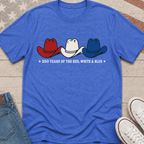 250 Tricolor Cowboy Hats T-Shirt