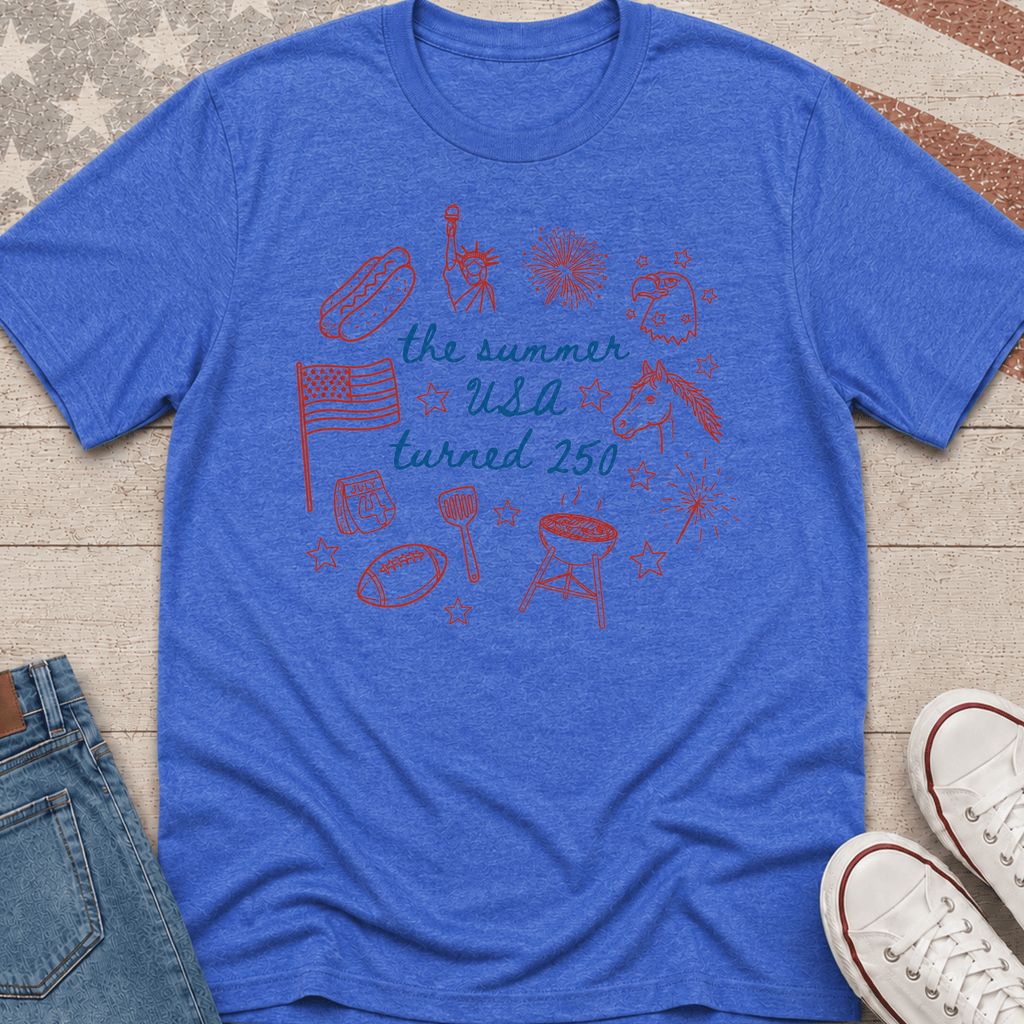 The Summer USA Turned 250 T-Shirt