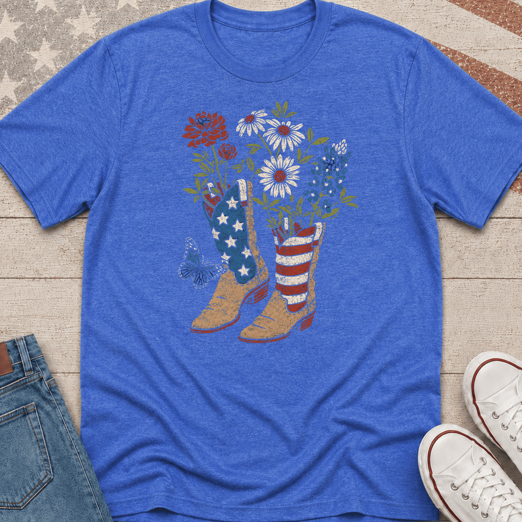 Boots With The Flowers T-Shirt