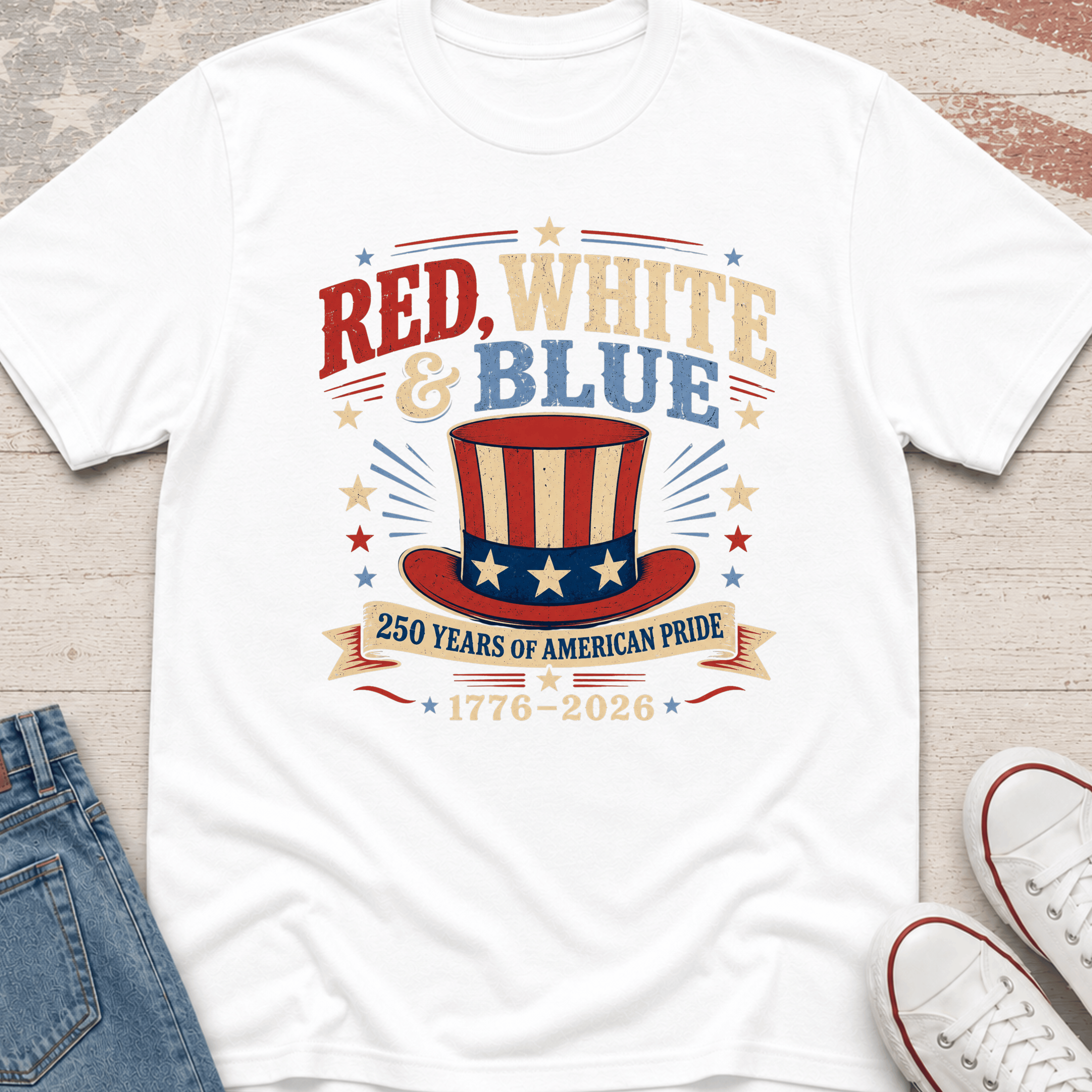 250 Years American Pride T-Shirt