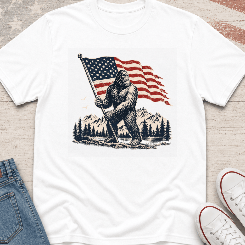 Bigfoot Flag T-Shirt