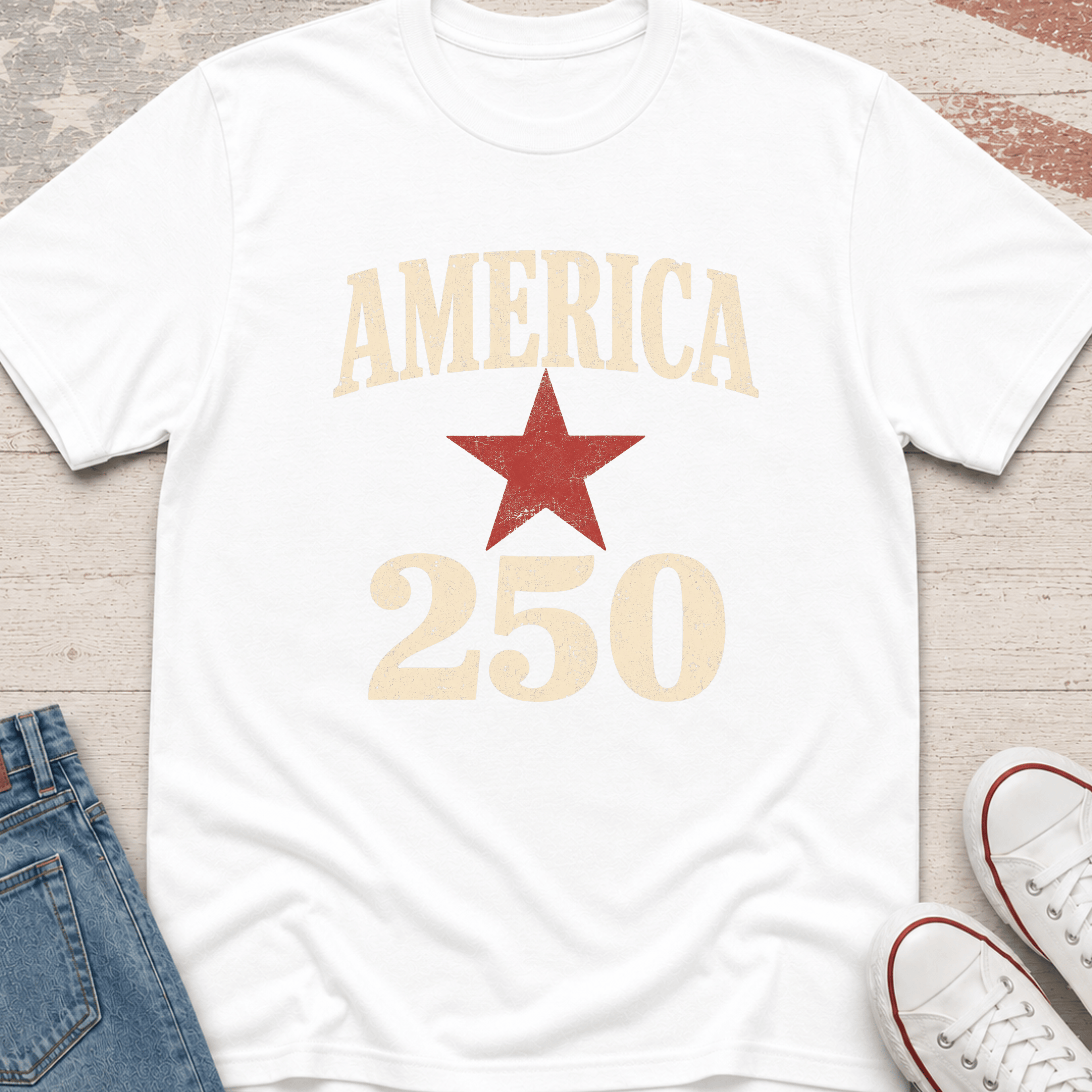 America 250 Star T-Shirt