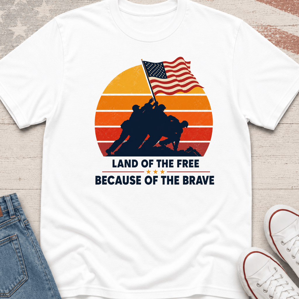 Because of the Brave T-Shirt