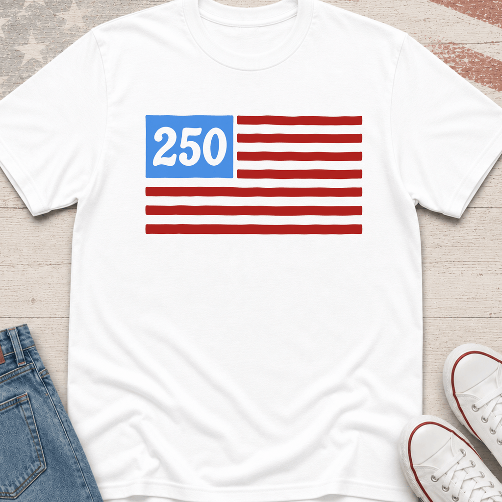 American Flag 250 T-Shirt