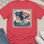 Eagle Flag Stamp T-Shirt