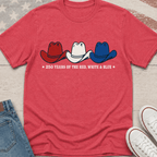250 Tricolor Cowboy Hats T-Shirt
