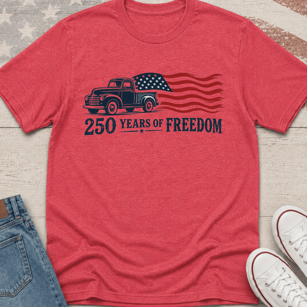 Patriotic Truck T-Shirt