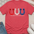 Tricolor Horse Shoes T-Shirt