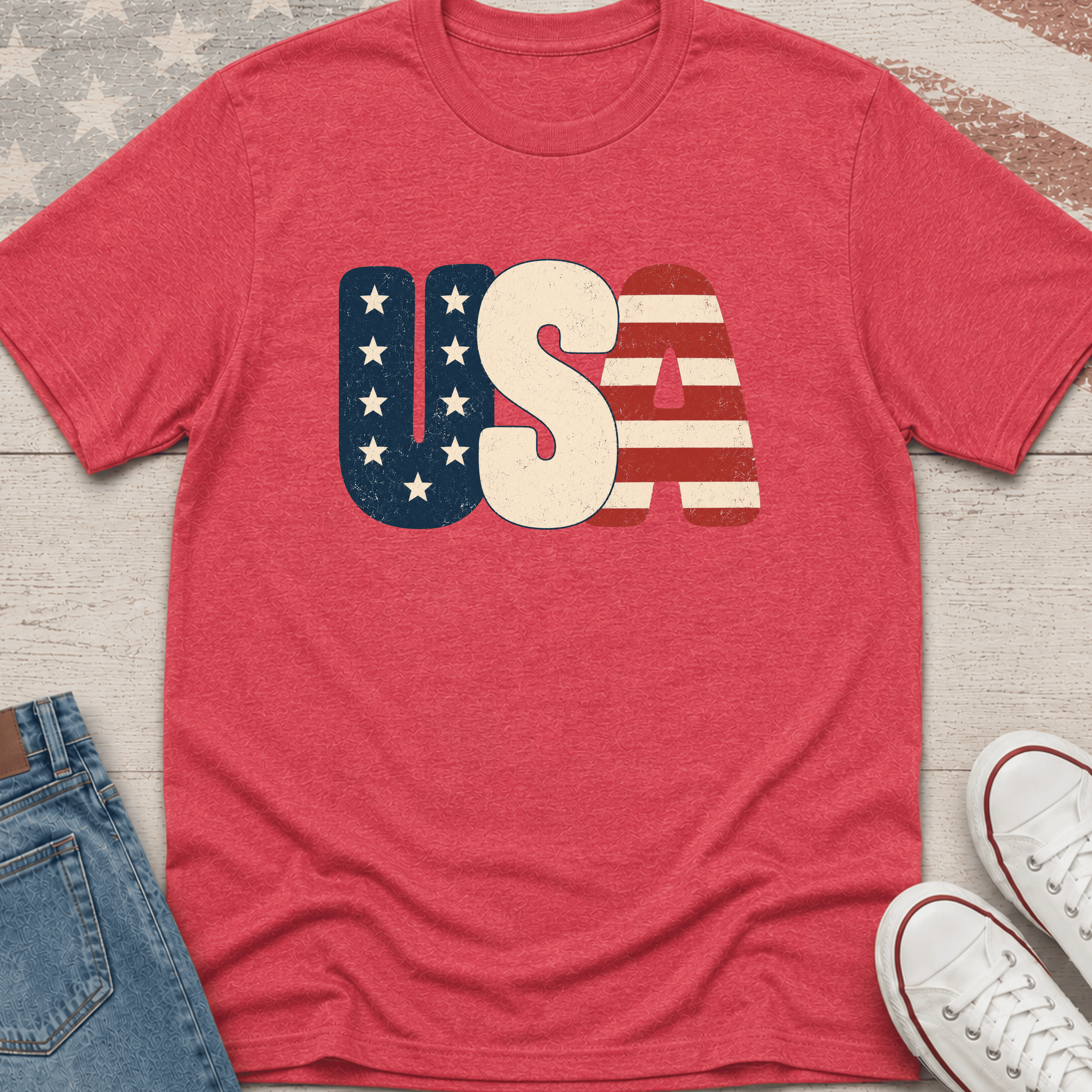 USA Stars & Stripes T-Shirt