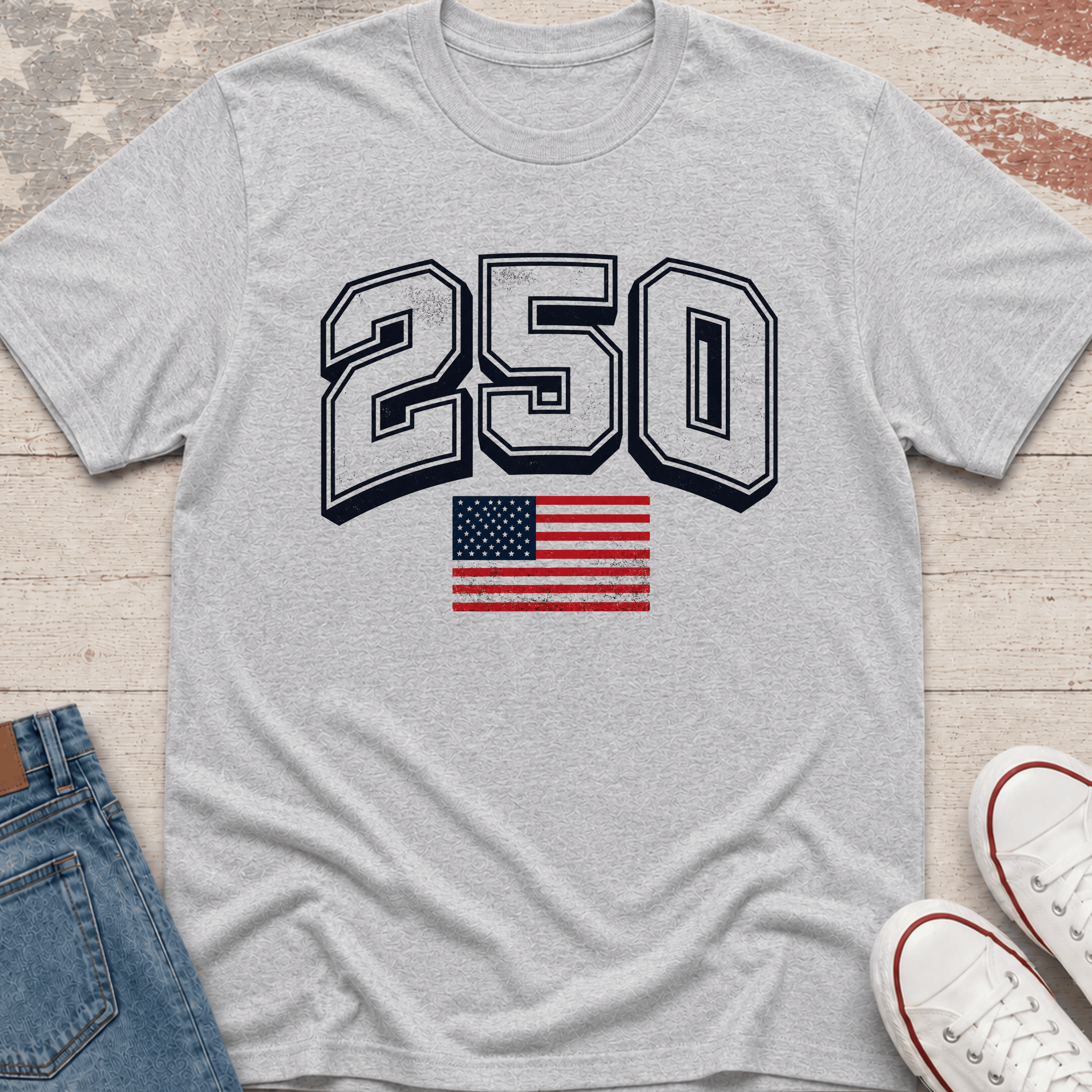 250 US Flag T-Shirt