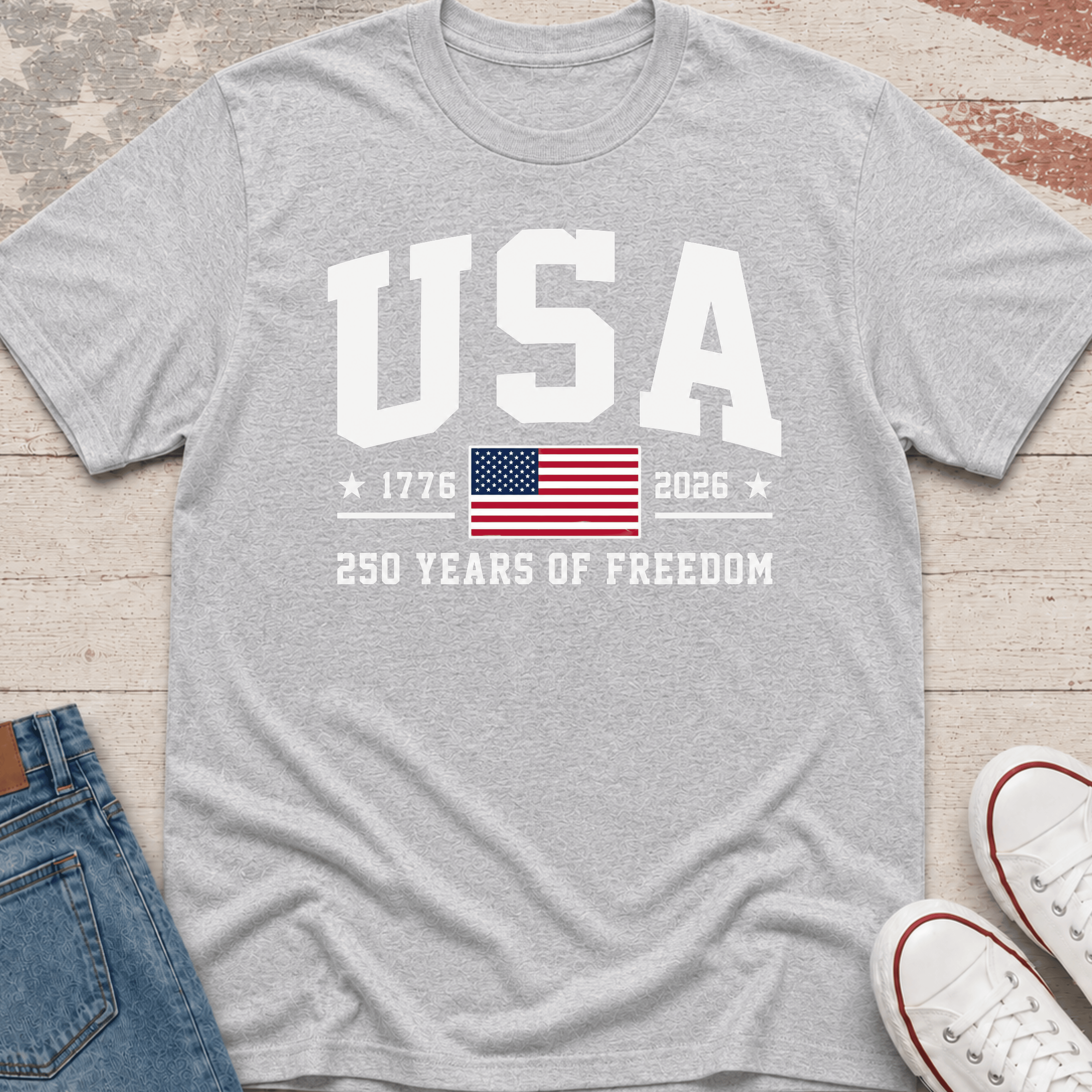 USA 250 Freedom Bold T-Shirt