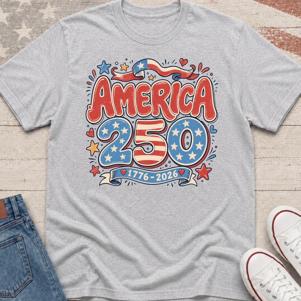 Colorful America 250 T-Shirt