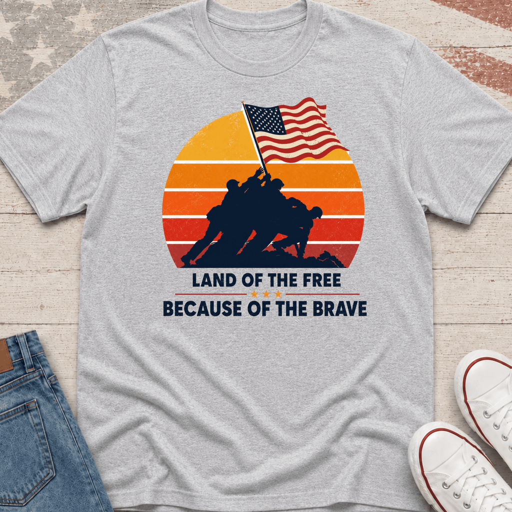 Because of the Brave T-Shirt