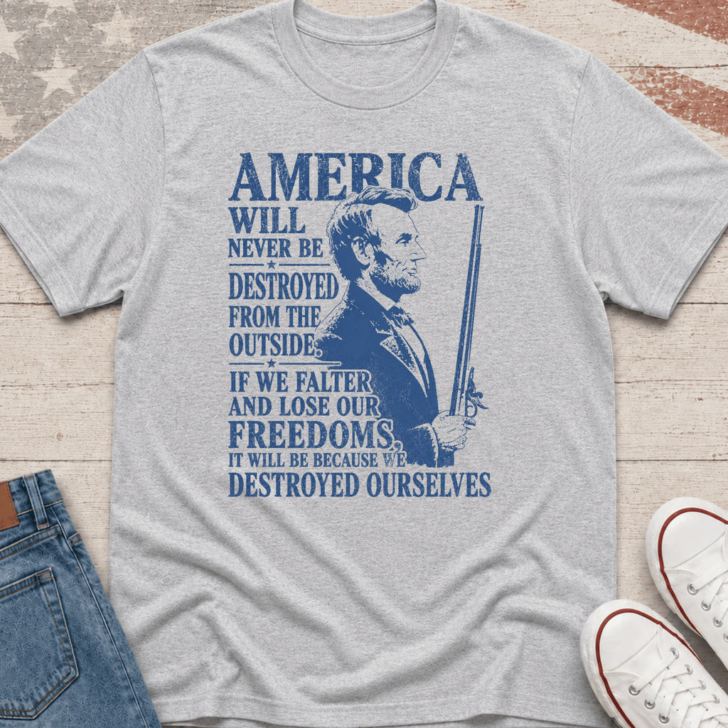 Abe Lincoln Quote T-Shirt