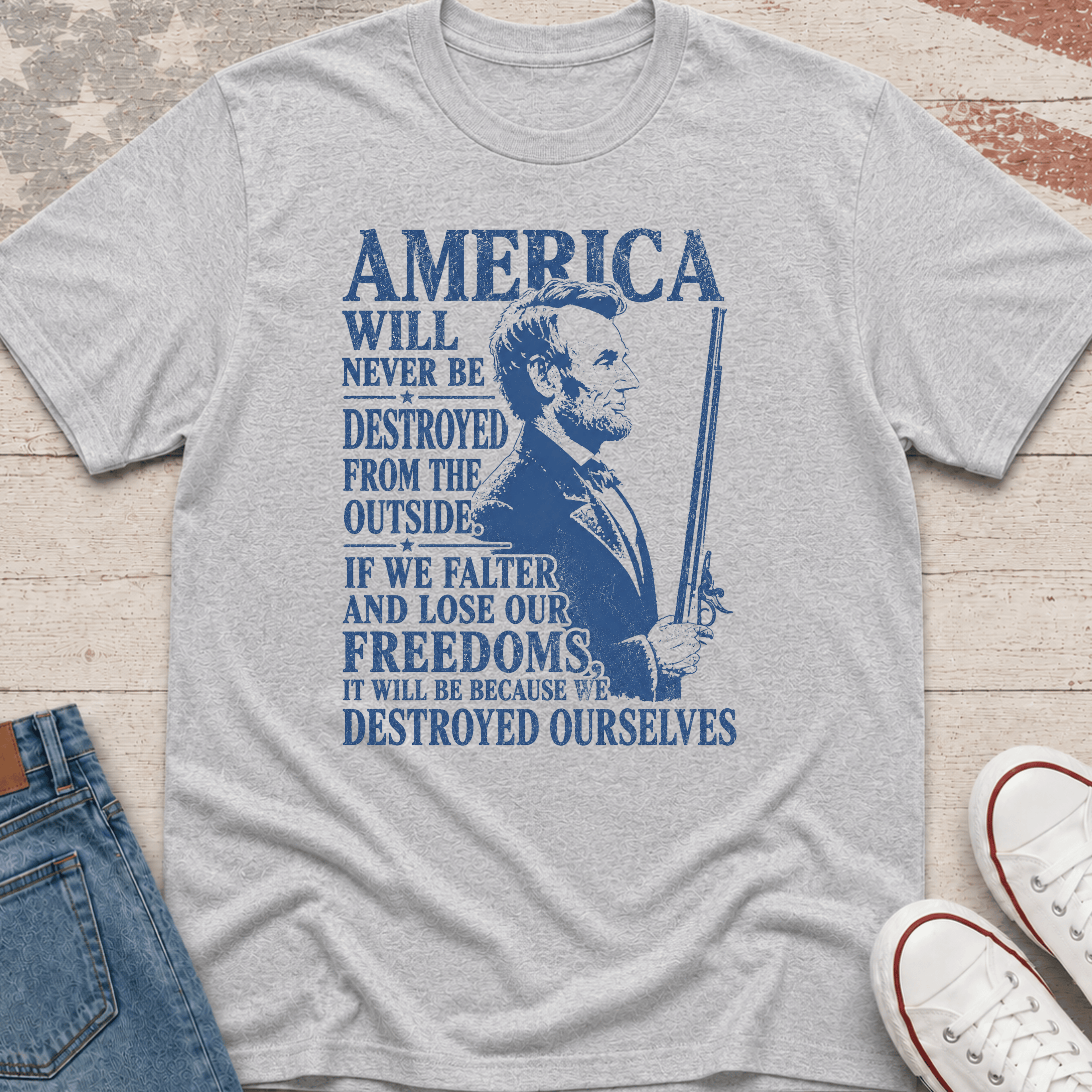 Abe Lincoln Quote T-Shirt