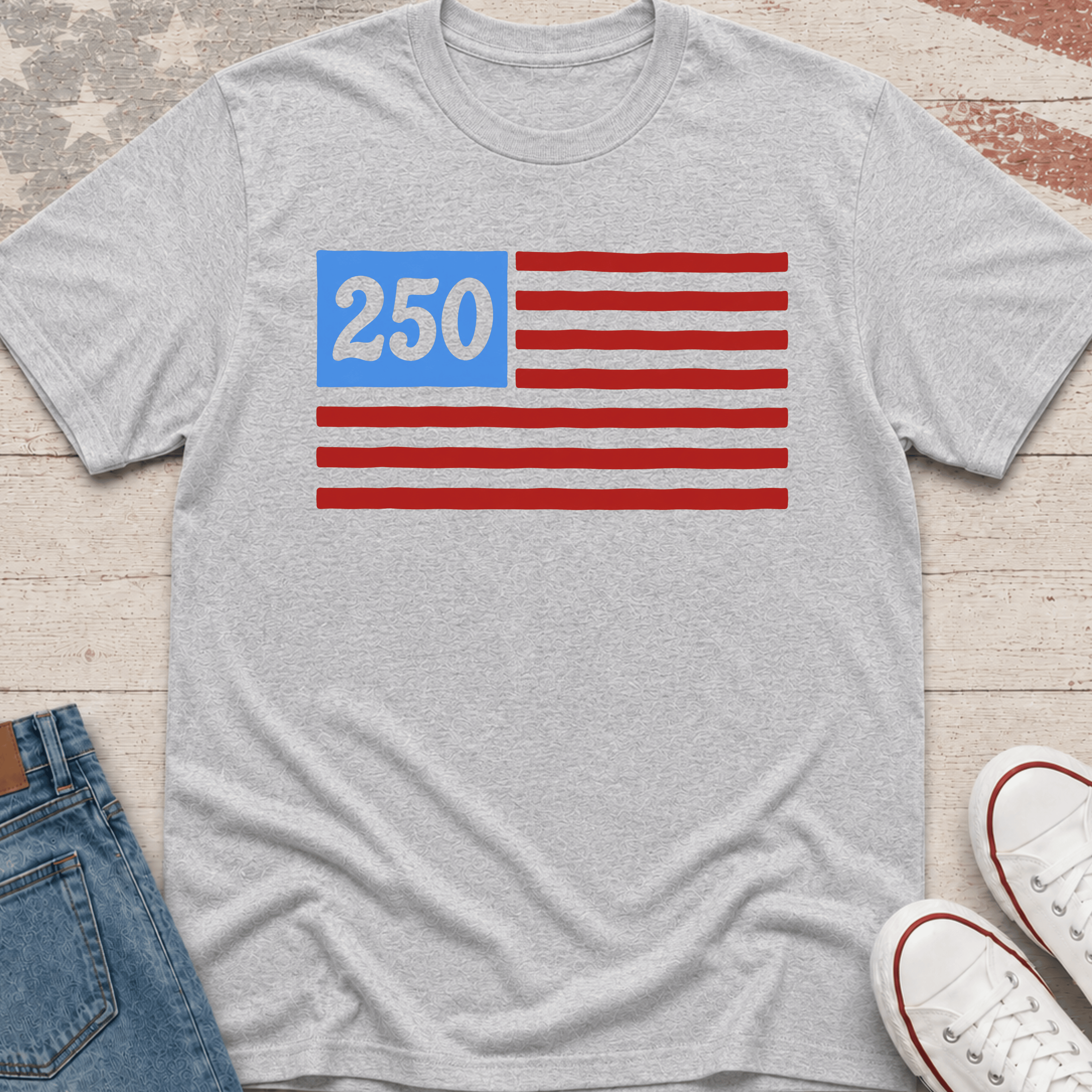 American Flag 250 T-Shirt