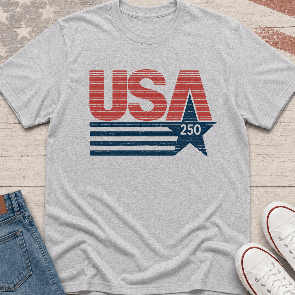 USA 250 Star T-Shirt